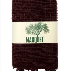 Brand new Marquet Free Weave Scarf in Mangosteen